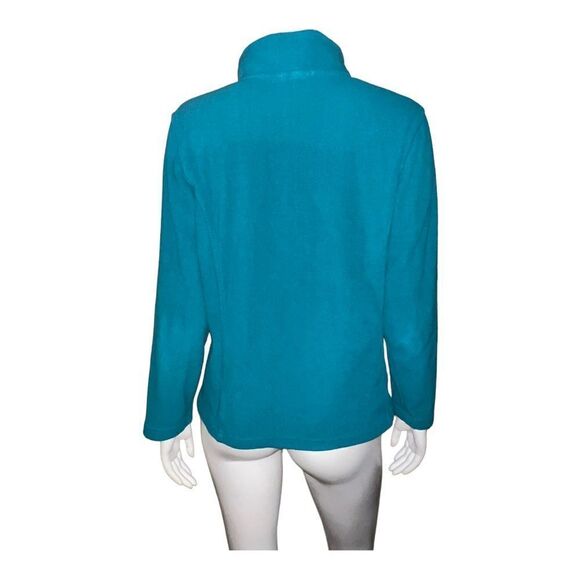 Columbia & Land's End Lot of Two Fleece Shirts Womens Large EUC - Picture 10 of 15